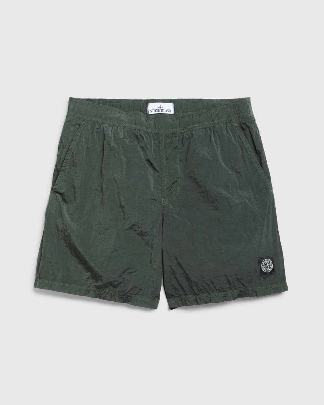 Stone Island Nylon Metal Swim Shorts Musk Highsnobiety Shop